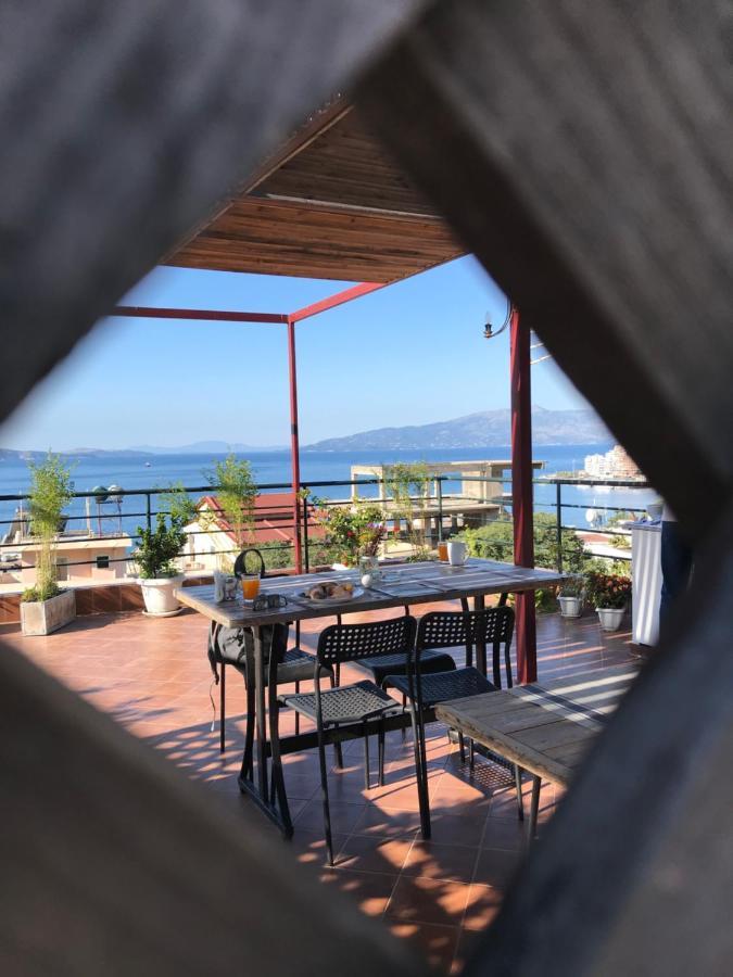 Vila Gjoni Sarande Bagian luar foto