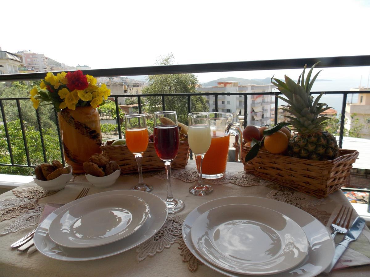Vila Gjoni Sarande Bagian luar foto