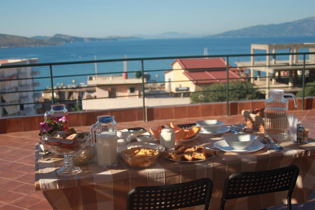 Vila Gjoni Sarande Bagian luar foto