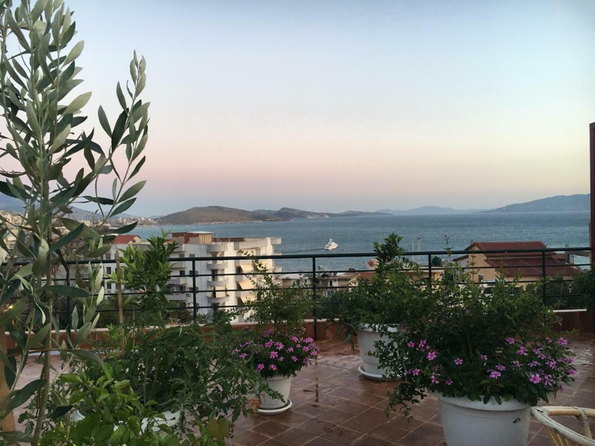 Vila Gjoni Sarande Bagian luar foto