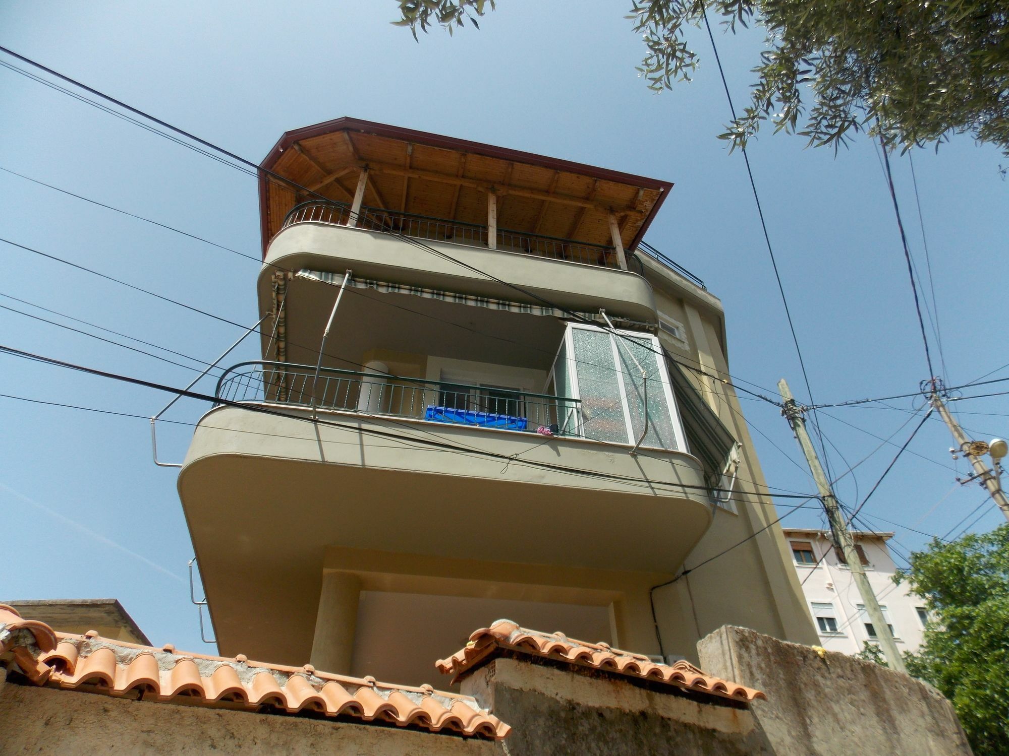 Vila Gjoni Sarande Bagian luar foto